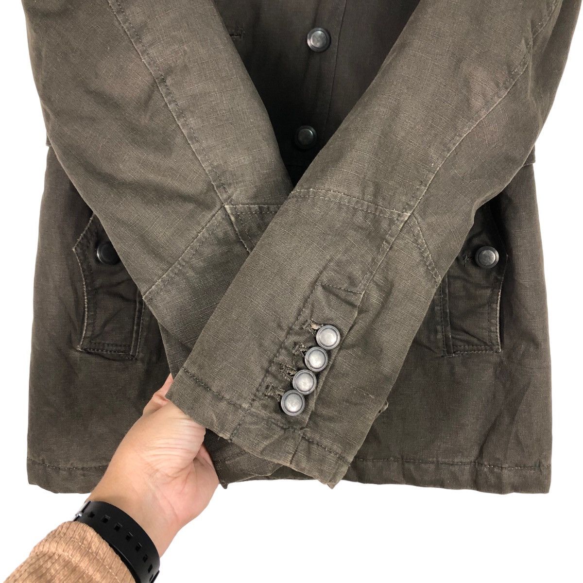 Japanese Brand 🔥Vintage Chore Jacket Military Barefoot Japan Issey Miyake Size US L / EU 52-54 / 3 - 13 Thumbnail