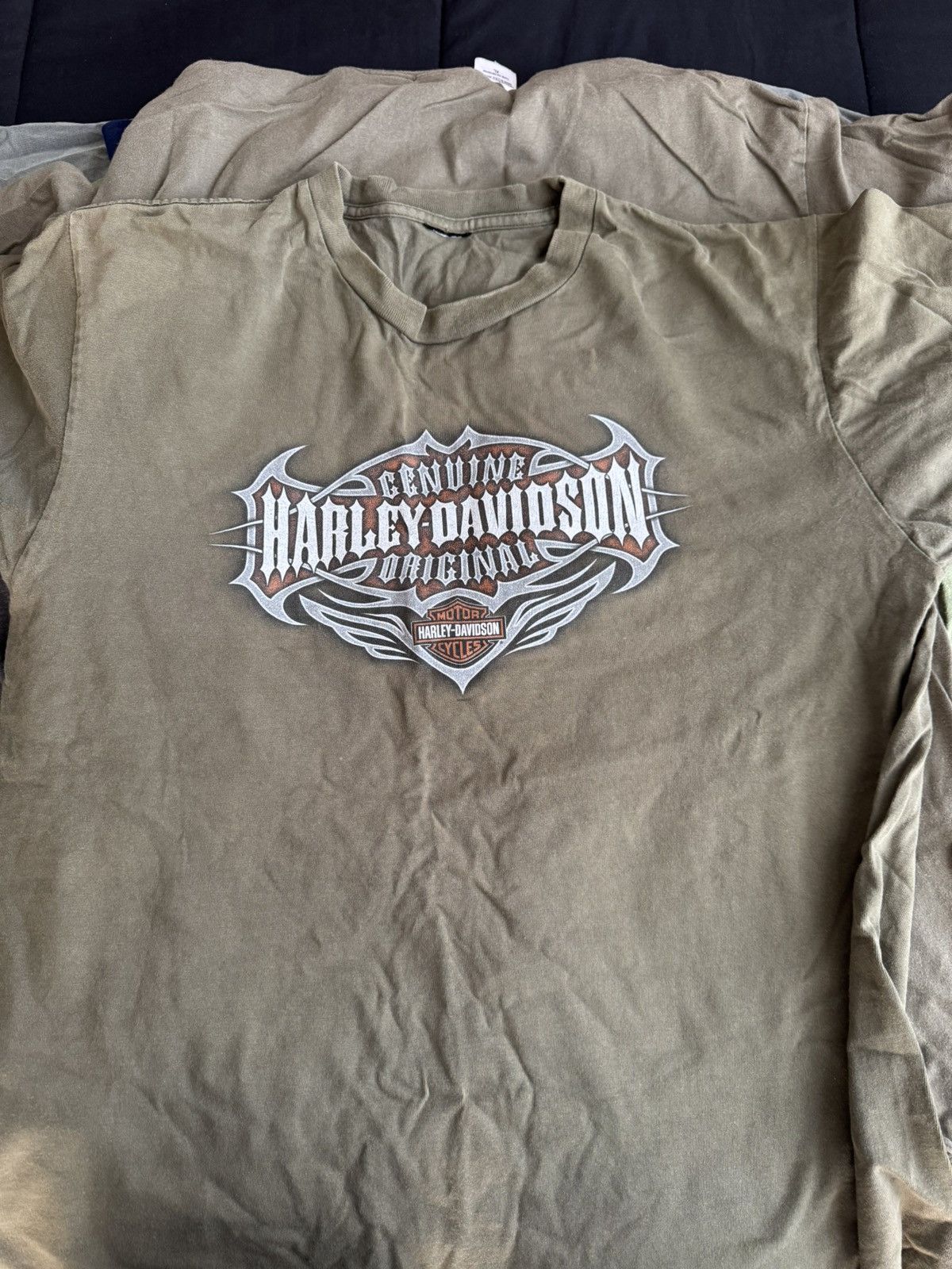 Harley Davidson × Vintage harley Size US L / EU 52-54 / 3 - 1 Thumbnail