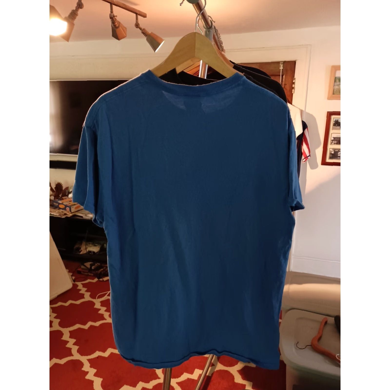 Thrasher VINTAGE Thrasher Magazine Skateboarding T-shirt Men L Blue Flames Shirt Mens Size US L / EU 52-54 / 3 - 4 Thumbnail