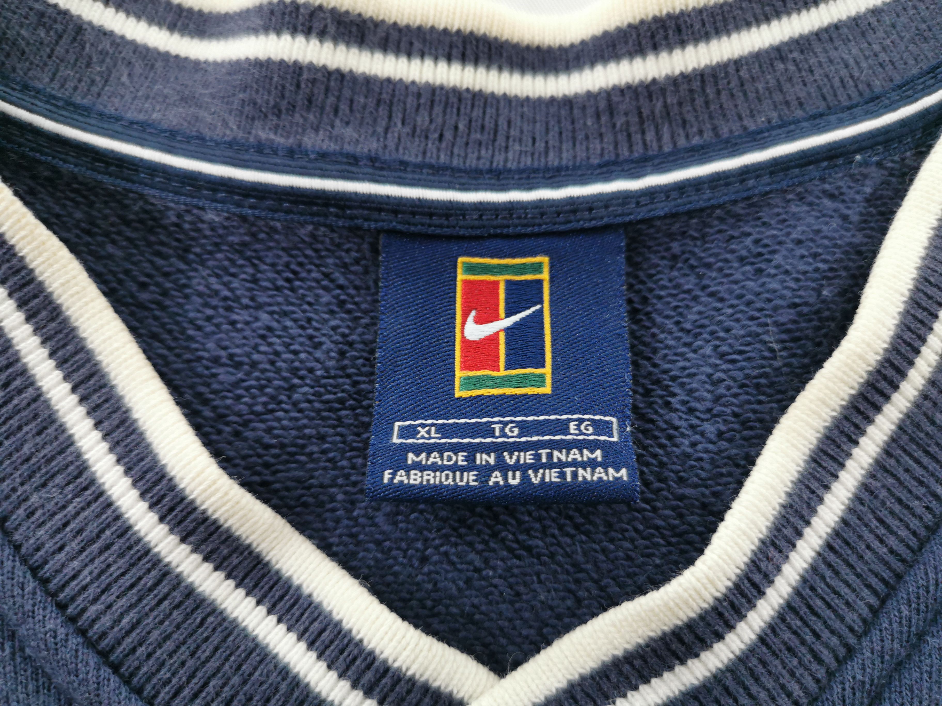 Nike Vintage 90's Nike Court Logo Pullover Sweatshirt Size XL Size US XL / EU 56 / 4 - 5 Thumbnail