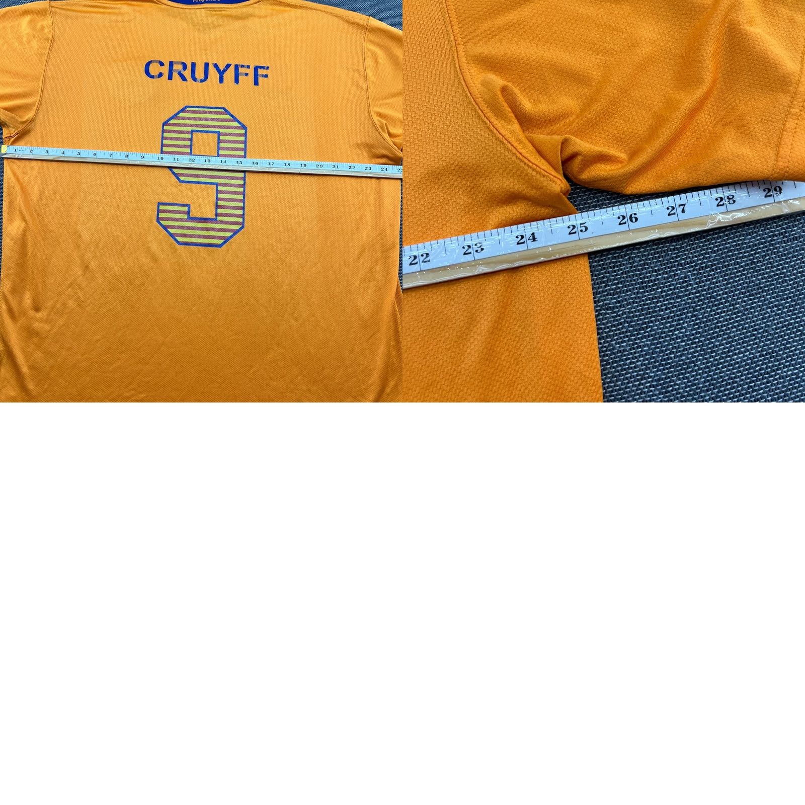 Nike VINTAGE Nike Barcelona 2006 2007 2008 Away Mens Football Jersey 2XL XXL Shirt Camiseta Orange Sports Nike Mens T-Shirt Size US XXL / EU 58 / 5 - 9 Thumbnail