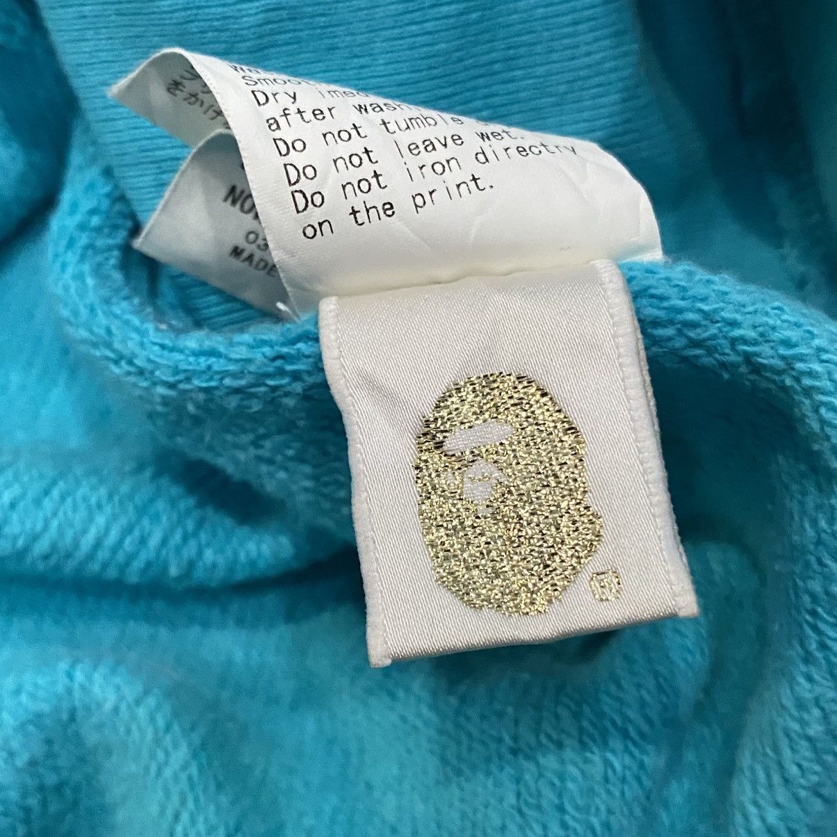Bape Bape Sta Blue Hoodie Size US S / EU 44-46 / 1 - 6 Thumbnail