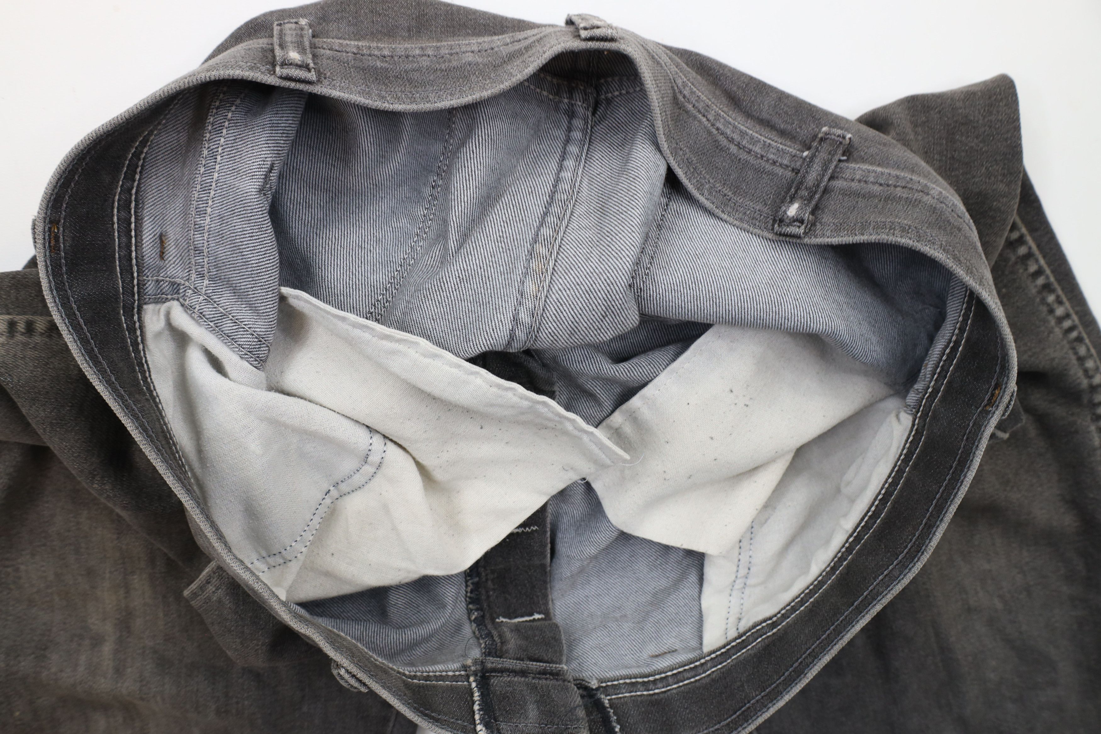 Vintage × Wrangler Vintage 80s 90s Wrangler Wide Leg Bootcut Denim Jeans Black Size US 40 / EU 56 - 11 Thumbnail