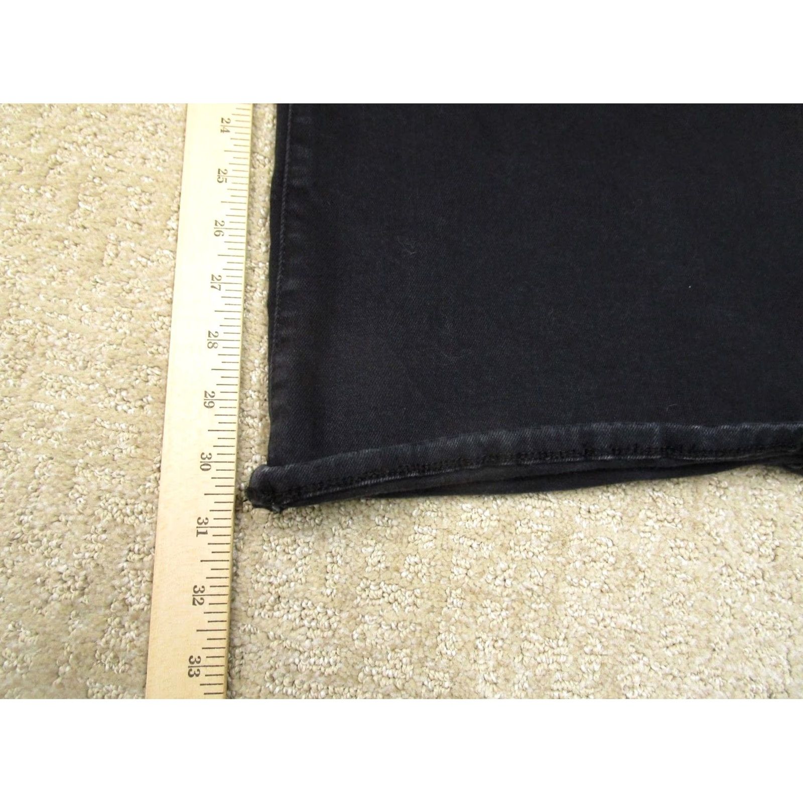 Good American Good American Jeans Women 2XL Black High Rise Flared Pull On Denim Pants Stretch Jeans Ladies 2XL Black Flared Jeans Womens Size 40" / US 18 - 7 Thumbnail
