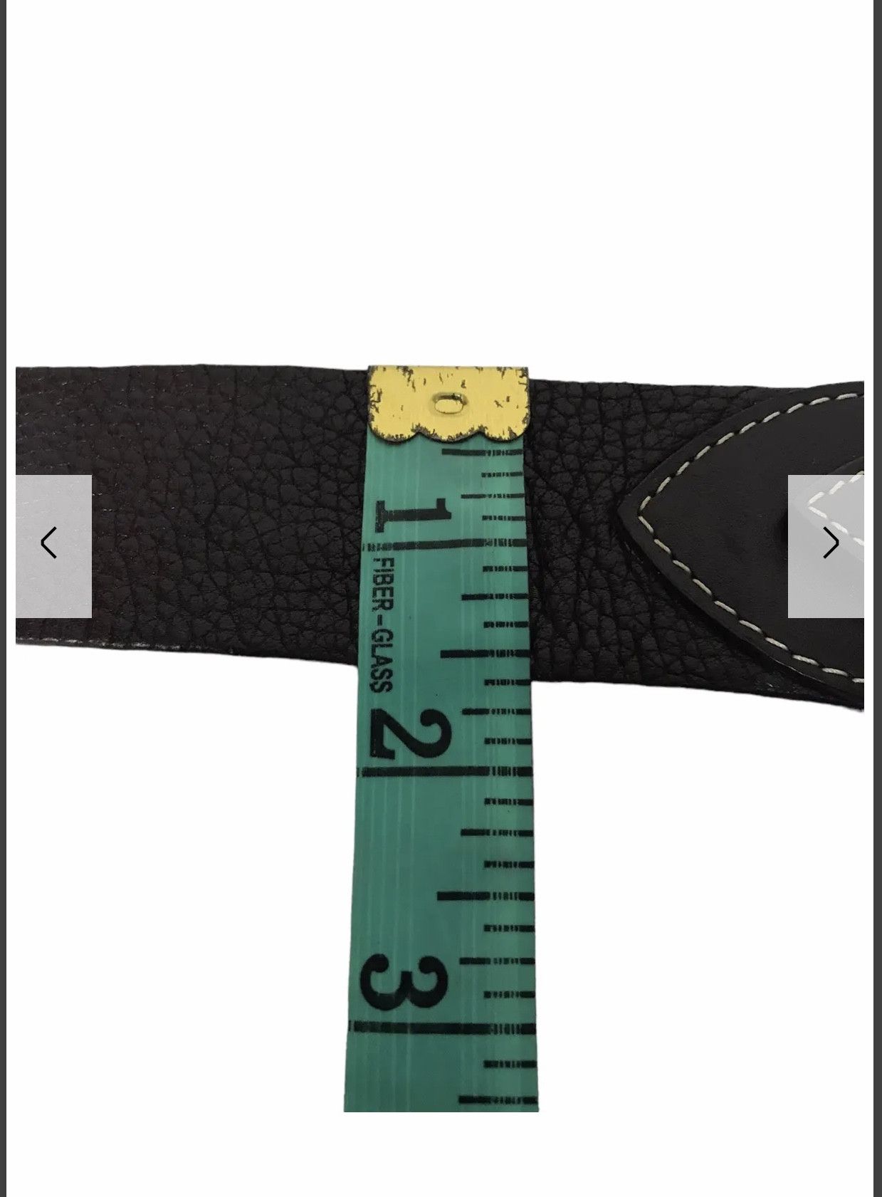 Christian Dior Monsieur × Vintage Christian Dior CD Black Belt Size ONE SIZE - 9 Thumbnail