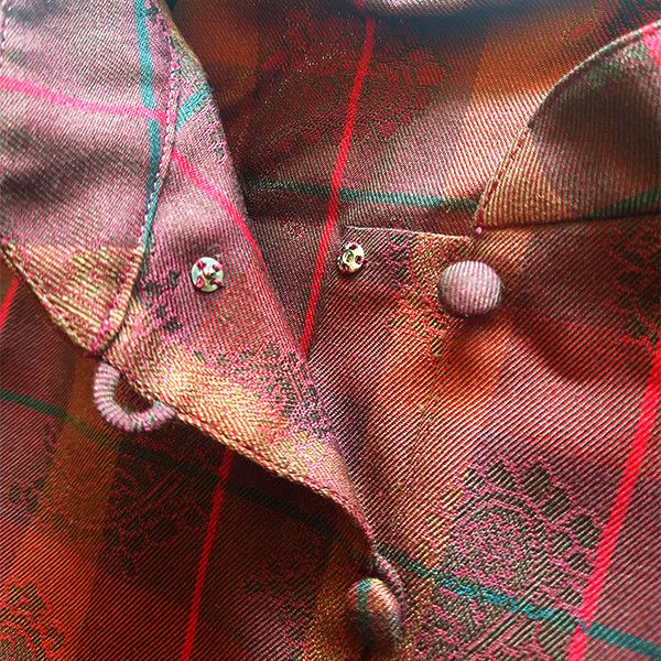 Burberry Vintage 1980's Burberry Burberrys 2-Piece Top Skirt Check Size ONE SIZE - 7 Thumbnail