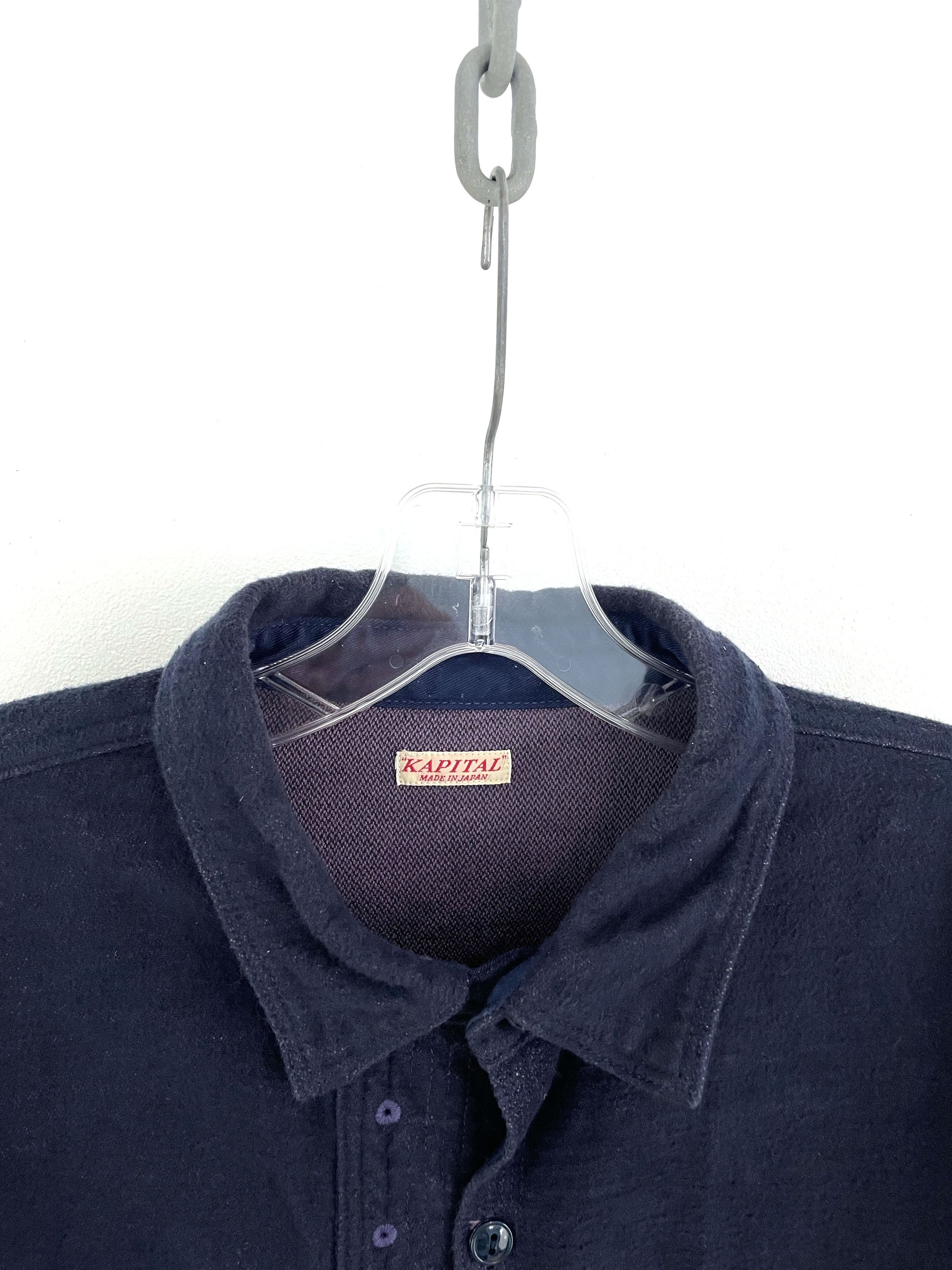 Kapital Fleece Cargo Shirt Size US XL / EU 56 / 4 - 3 Thumbnail