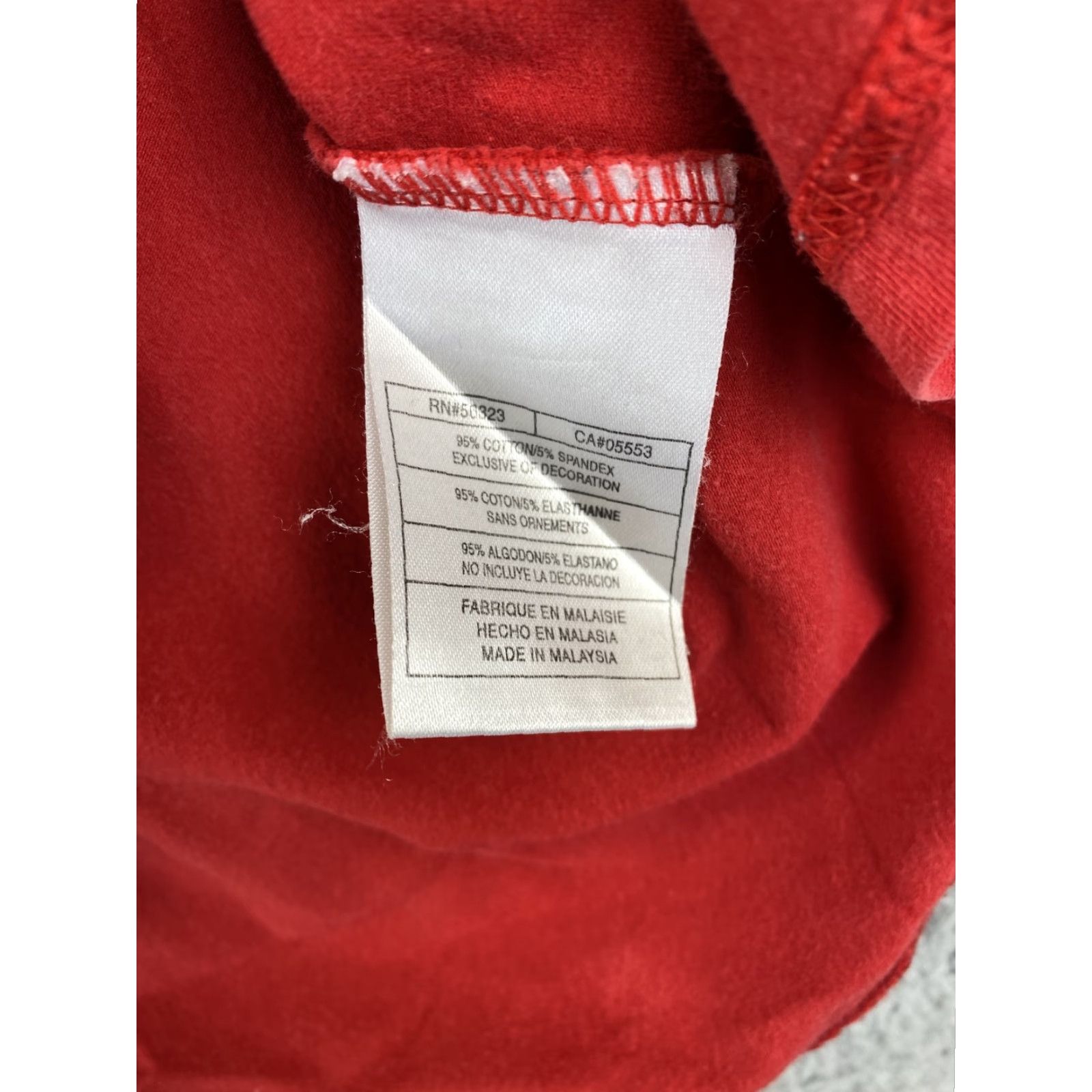 Nike VINTAGE Nike T-Shirt Mens XL Red Short Sleeve Navy 60-1 Metal Size US XL / EU 56 / 4 - 6 Thumbnail