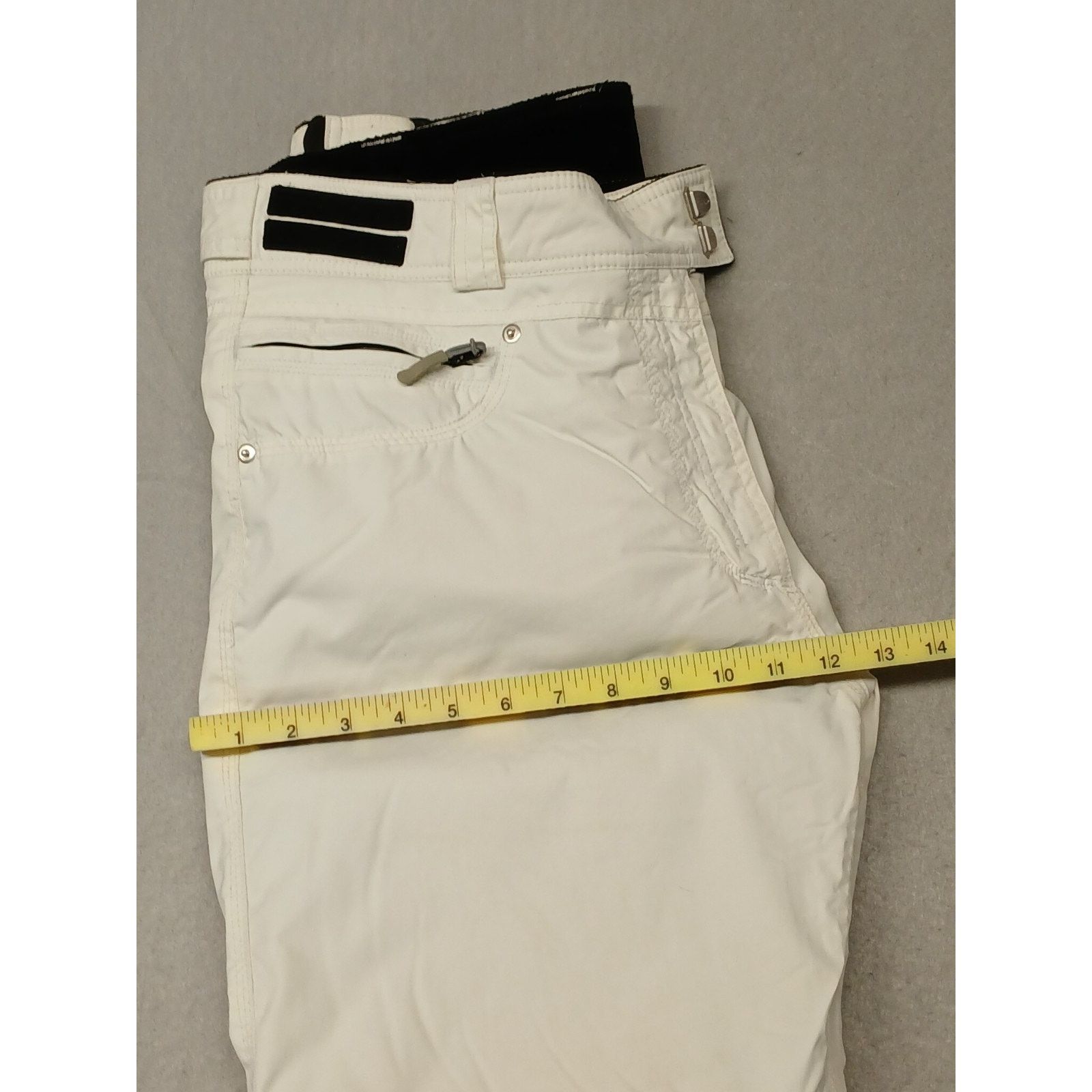 Other Marker (14) Women's Eggshell White Nylon Snow/Ski Pants Size 36" / US 14 / IT 50 - 4 Thumbnail