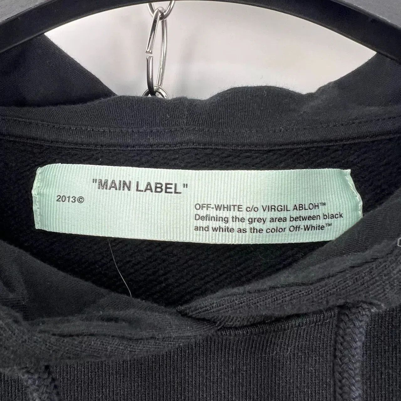 Off-White Off-White OW Colored Diamond Black Hoodie. Size S / US 4 / IT 40 - 3 Thumbnail