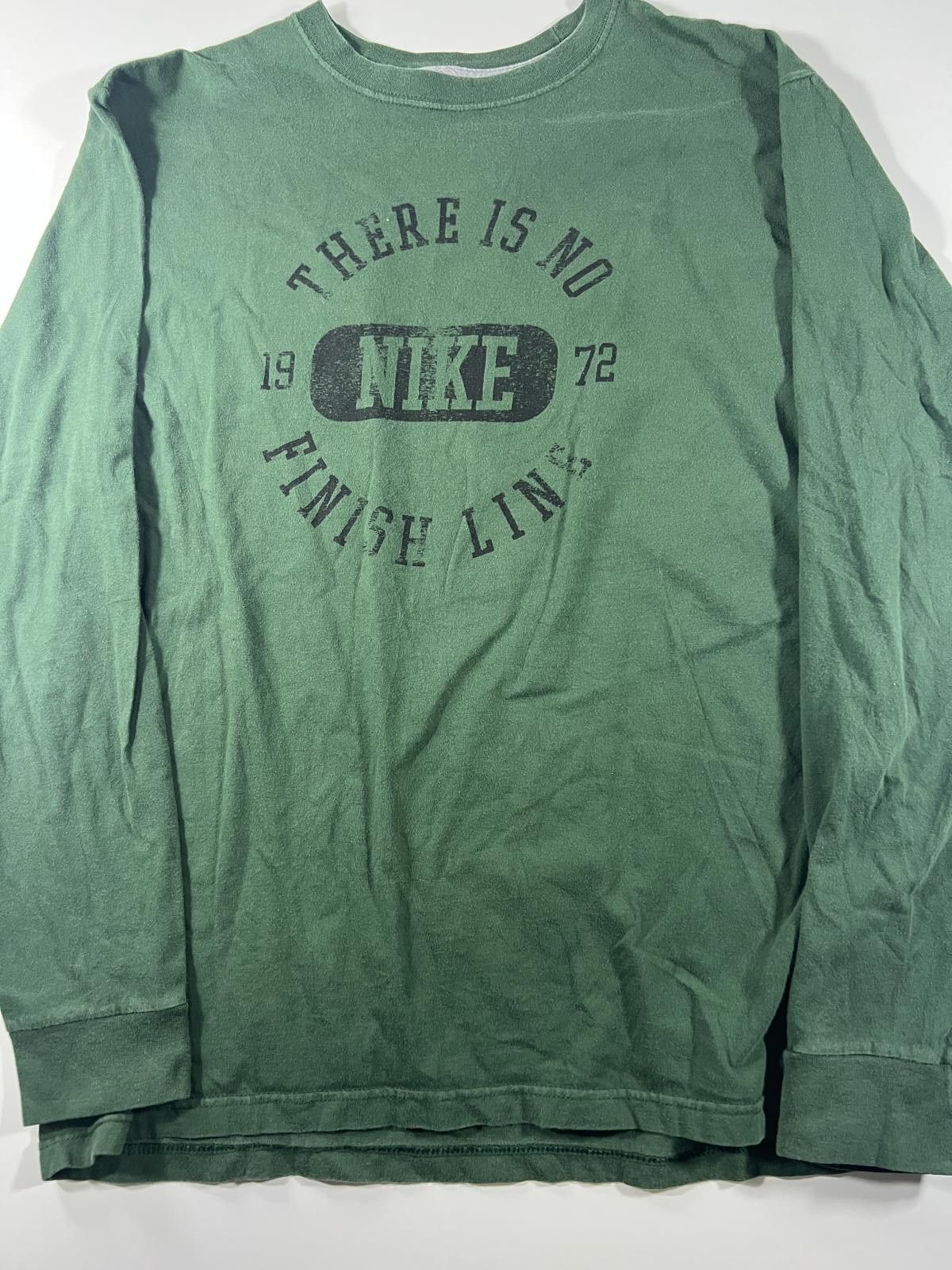 Nike Nike Long Sleeve T-Shirt Green XL Size US XL / EU 56 / 4 - 1 Thumbnail