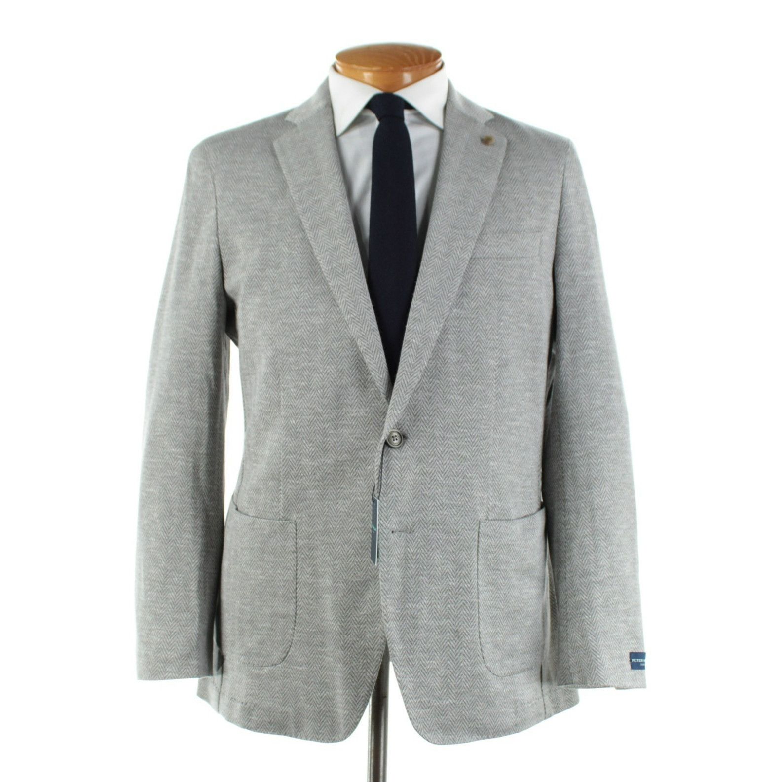 Peter Millar Peter Millar Sport Coat Size 44 Regular US in Gray Size 44R - 1 Thumbnail