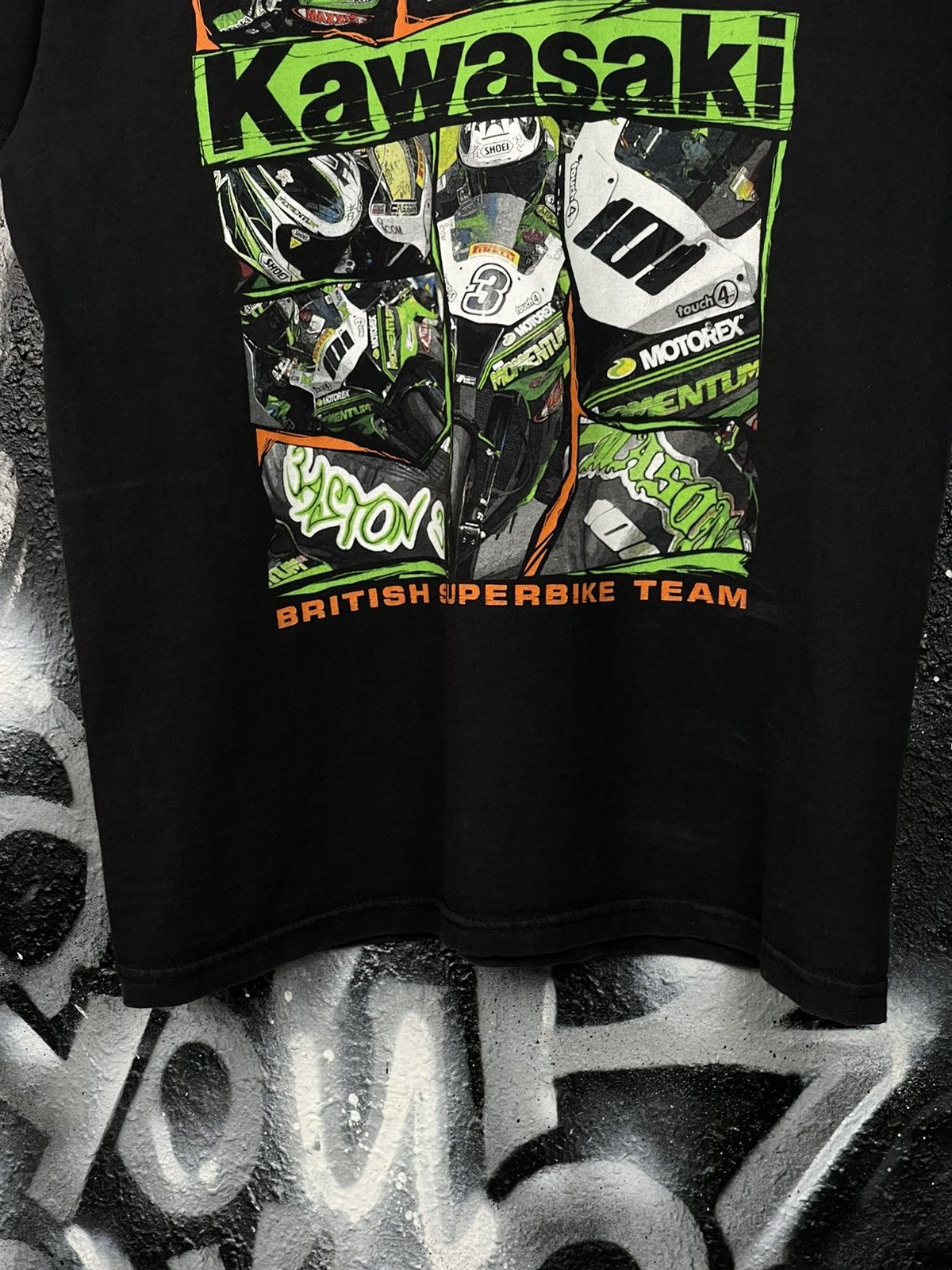Fruit Of The Loom Kawasaki British Superbike Team Racing T-Shirt Men’s Size L Size US L / EU 52-54 / 3 - 3 Thumbnail