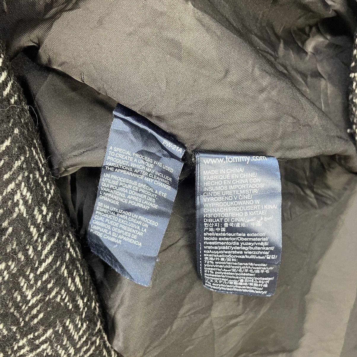 Tommy Hilfiger 💥Tommy Hilfiger Heringgbone Jacket Size M / US 6-8 / IT 42-44 - 5 Thumbnail