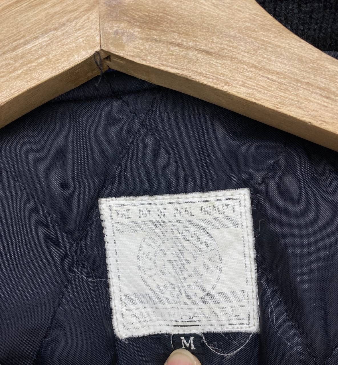 Japanese Brand Vintage July by Haward Wool Bomber Jacket Size US M / EU 48-50 / 2 - 8 Thumbnail