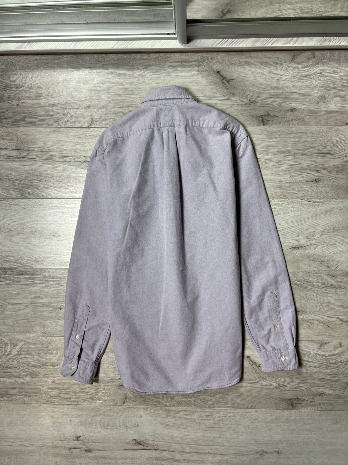 Polo Ralph Lauren Ralph Lauren Purple Button Up Long Sleeve Thick Shirt Size US M / EU 48-50 / 2 - 12 Thumbnail