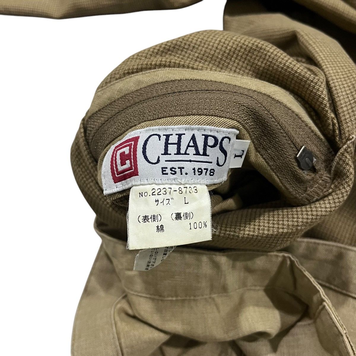 Ralph Lauren VINTAGE CHAPS STRIPE REVERSIBLE WORKERS JACKET Size US L / EU 52-54 / 3 - 8 Thumbnail