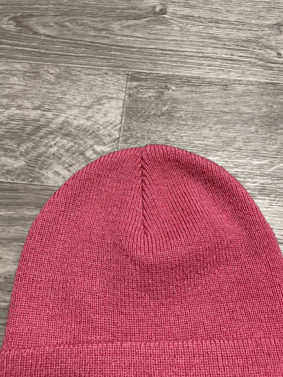 Nike Vintage Nike Pink Beanie Hat Y2K Size ONE SIZE - 7 Thumbnail