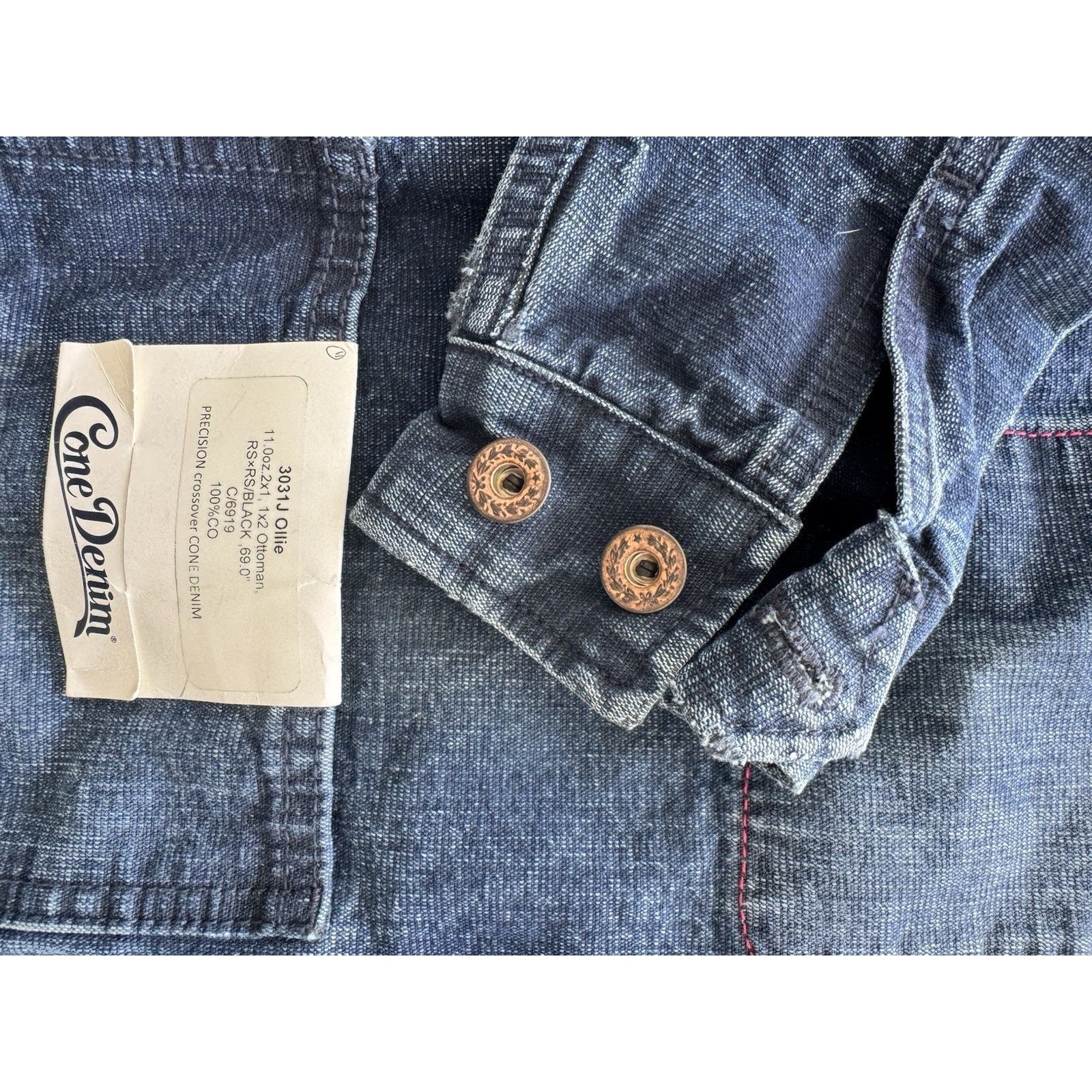 Other Cone Denim Mills Sample Jacket x Oritain 11oz Ottoman Size US S / EU 44-46 / 1 - 9 Thumbnail