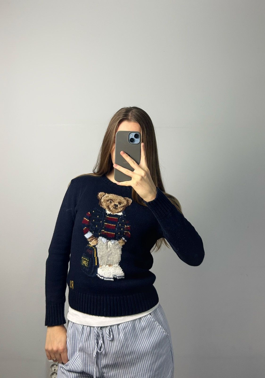 Polo Ralph Lauren Vintage sweater knit PRL polo bear Ralph Lauren kids Size XXS / US 00 / IT 34 - 4 Thumbnail