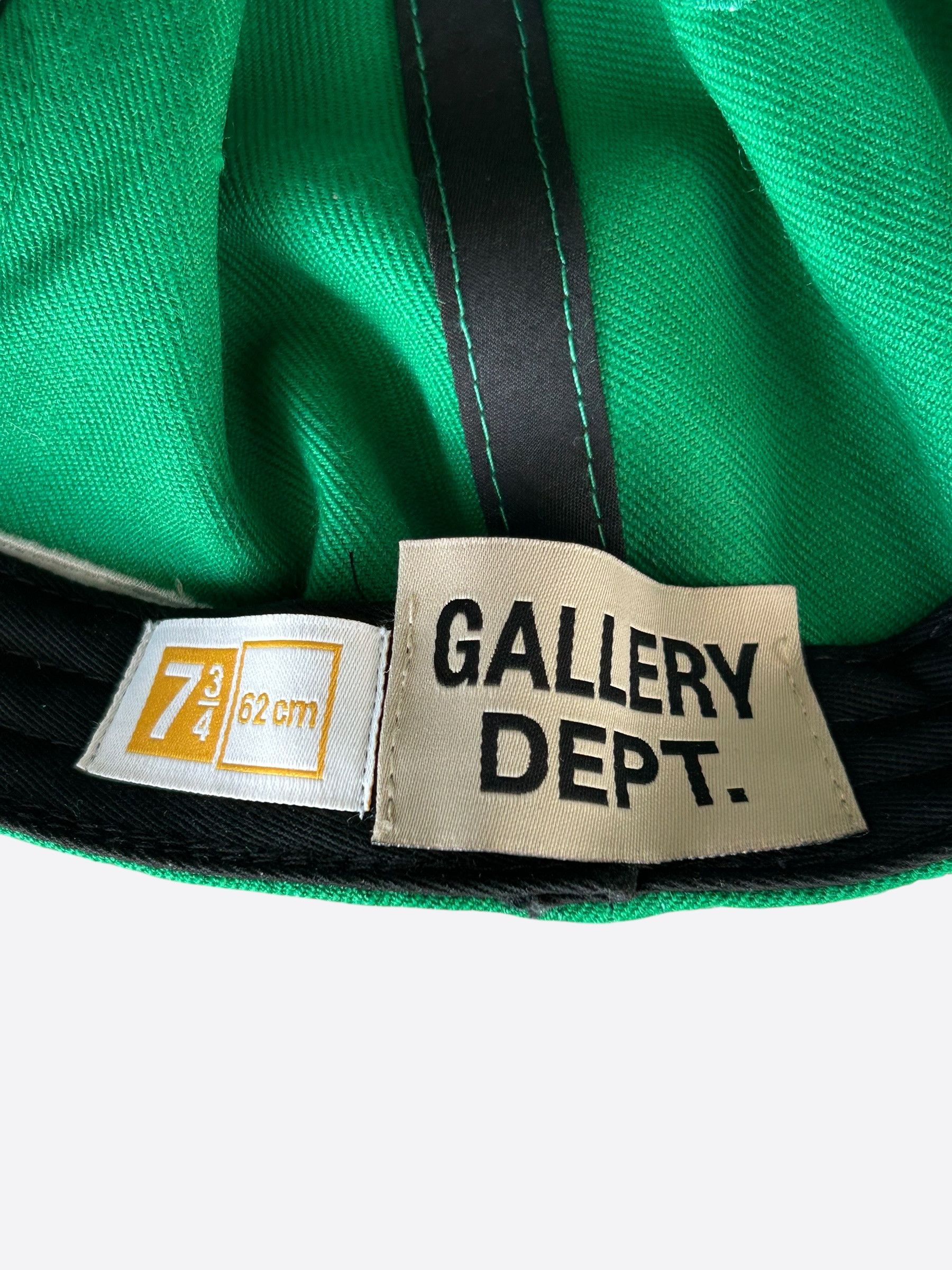 Gallery Dept. Gallery Dept Green & Multicolor ATK G-Patch Fitted Hat Size ONE SIZE - 5 Thumbnail