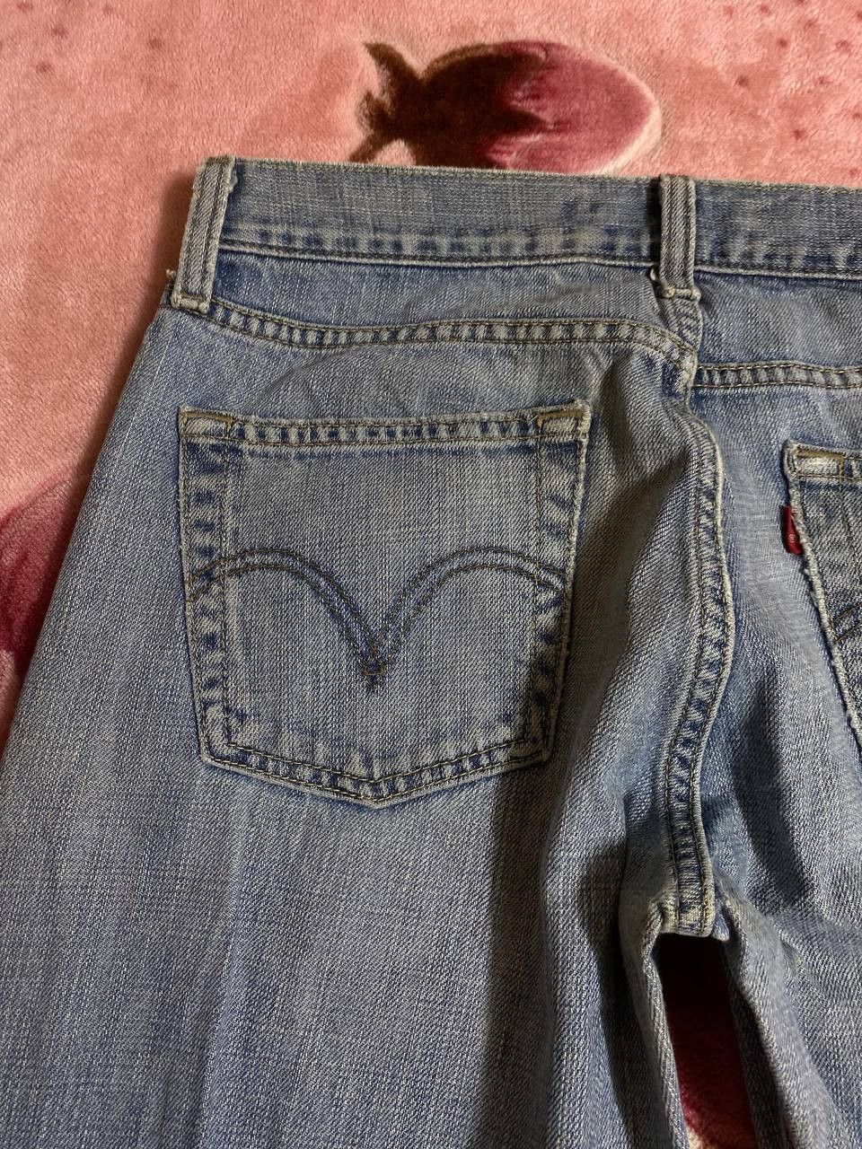 Levi's × Vintage Vintage Levis 514 Dirty Wash Baggy Jeans Size US 32 / EU 48 - 16 Thumbnail