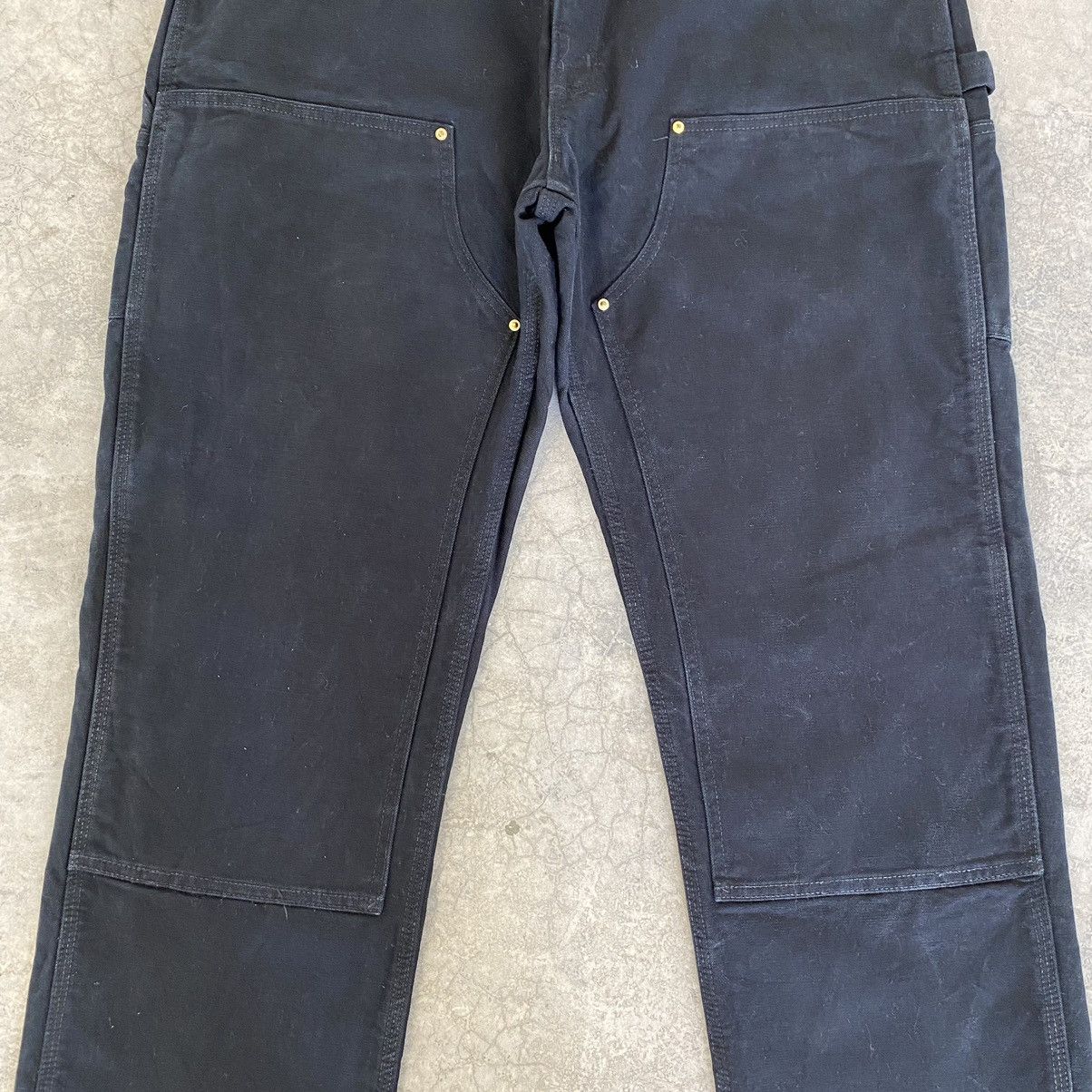 Carhartt VTG Carhartt Double Knee Blanket Lined Carpenter Pants Size US 40 / EU 56 - 9 Thumbnail
