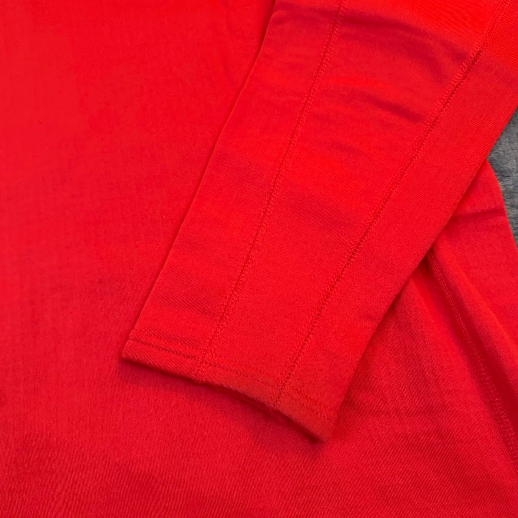 Duluth Trading Company Duluth Trading Co Pullover Mens Large Red Quarter Zip Thumbholes Stretch Outdoor Shirt Size US L / EU 52-54 / 3 - 4 Thumbnail