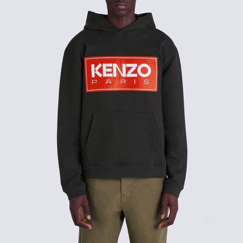 Kenzo KENZO Men's black hoodie Size US L / EU 52-54 / 3 - 9 Thumbnail