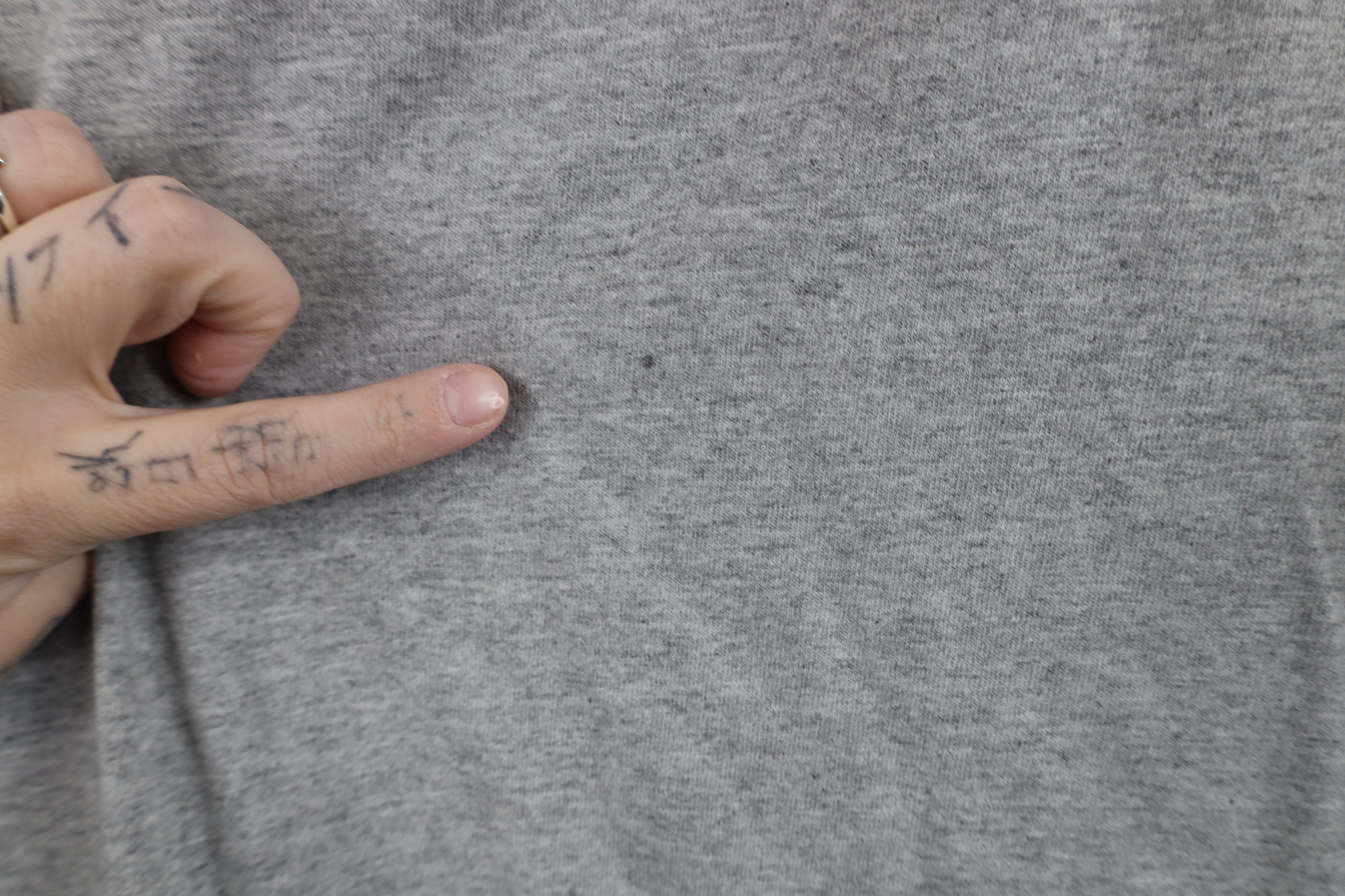 Adidas Vintage 90s Adidas Spell Out Center Logo T-Shirt Gray USA Size US L / EU 52-54 / 3 - 6 Thumbnail