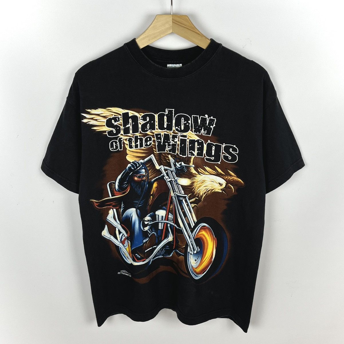 Harley Davidson Vintage Harley Davidson style Biker graphic tee 90’s Size US M / EU 48-50 / 2 - 1 Thumbnail