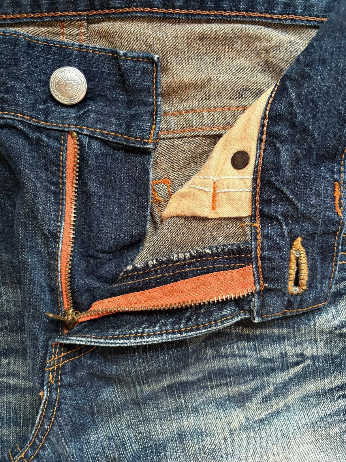 Edwin × Japanese Brand Exclusive Vintage Edwin XV Rusty Wash Bootcut Flare Jeans Size US 31 - 9 Thumbnail
