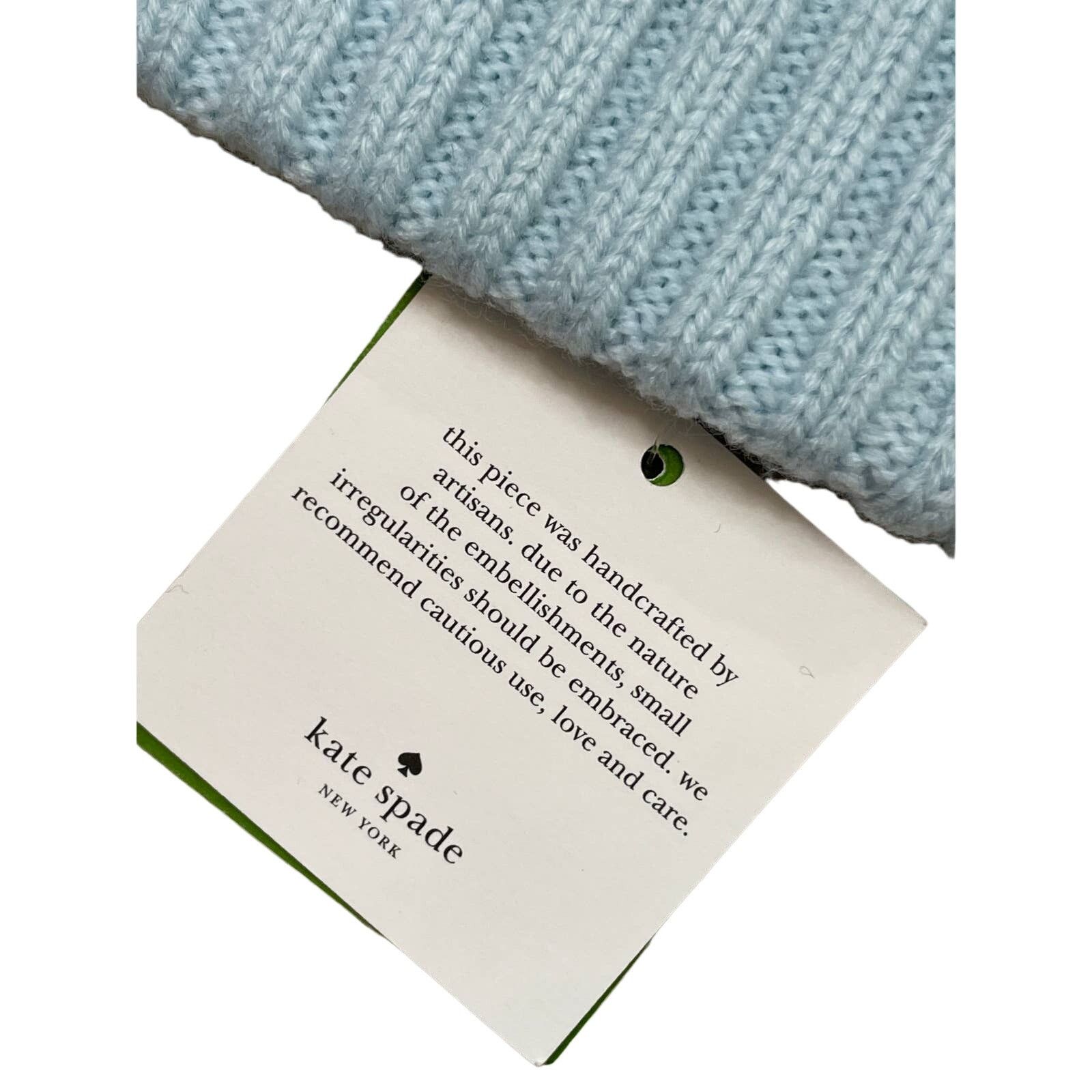 Kate Spade Kate Spade New York Daydreamer Faux Fur Pompom Hat Beanie Size ONE SIZE - 6 Thumbnail