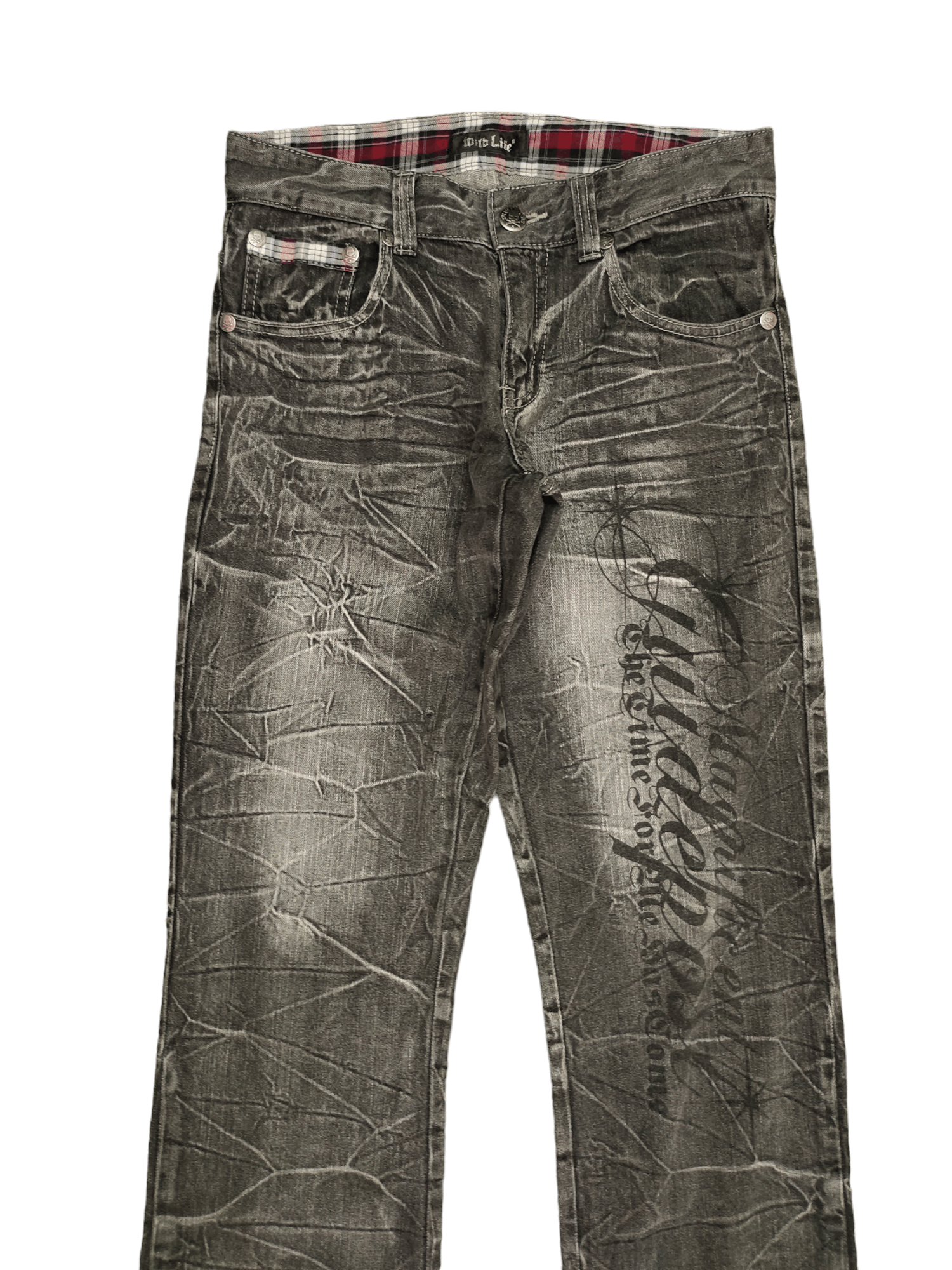 Hysteric Glamour × Undercover Wild Life Distress Faded Clawmark Jean Ppfm Undercover Style Size US 31 - 2 Thumbnail