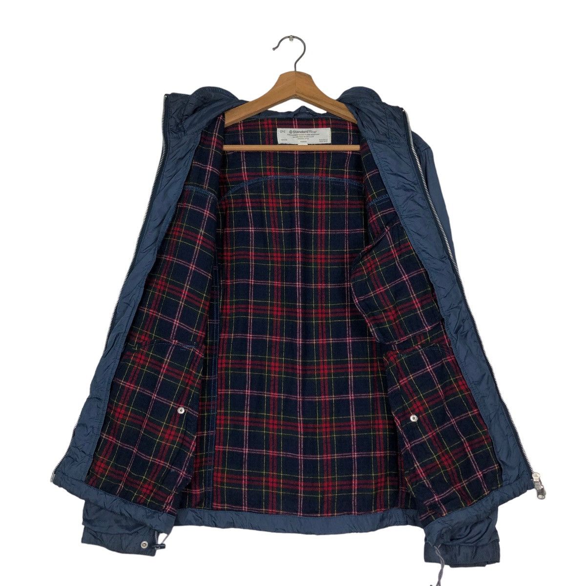 Hysteric Glamour 🔥Vintage Biker Jacket Union Made Tartan Design Lining Size US M / EU 48-50 / 2 - 14 Thumbnail