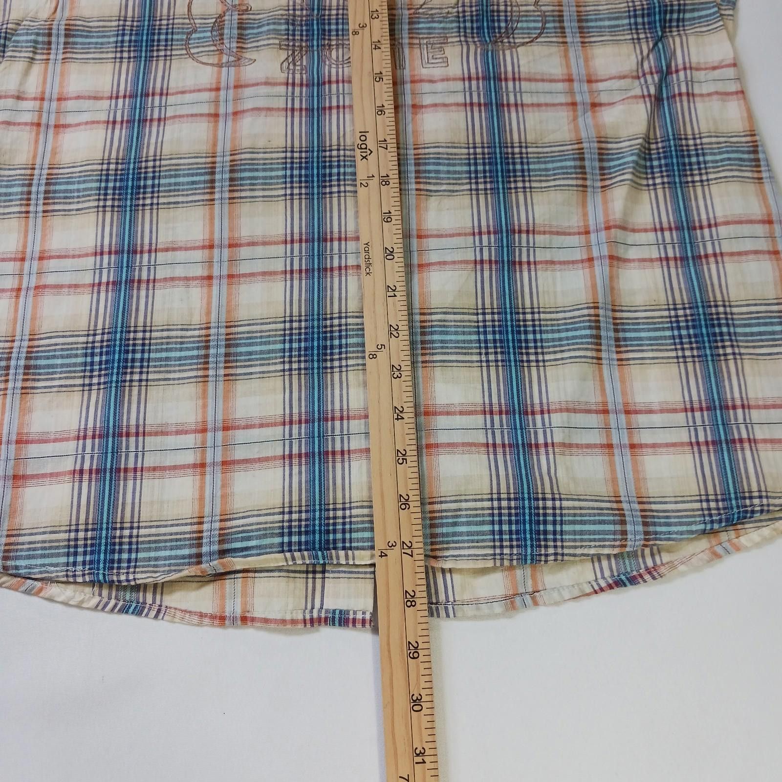 Other Evolution The Legend Original Men Short Sleeve Plaid Shirt L Size US L / EU 52-54 / 3 - 8 Thumbnail