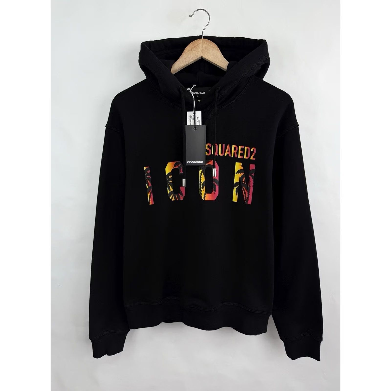 Dsquared2 Dsquared2 Hoodie ICON Hawaiian Logo Y2K Black M Mens Size US M / EU 48-50 / 2 - 6 Thumbnail