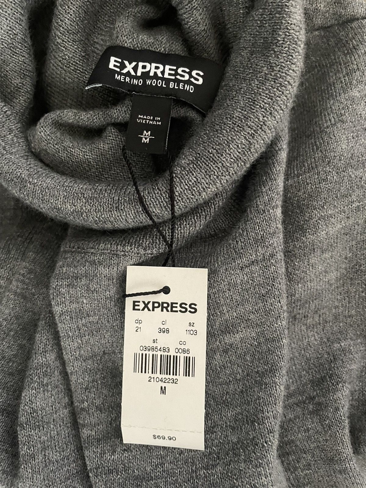 Express Express Merino Wool Sweater Size US M / EU 48-50 / 2 - 2 Thumbnail
