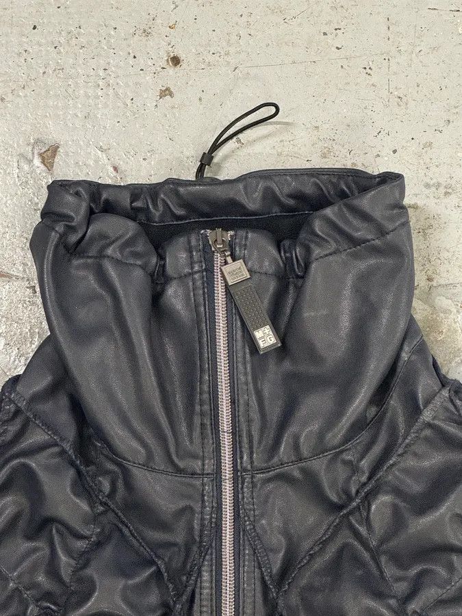 Marithe + Francois Girbaud FW2000 Marithé + François Girbaud Structure Navy Jacket Size S / US 4 / IT 40 - 8 Thumbnail