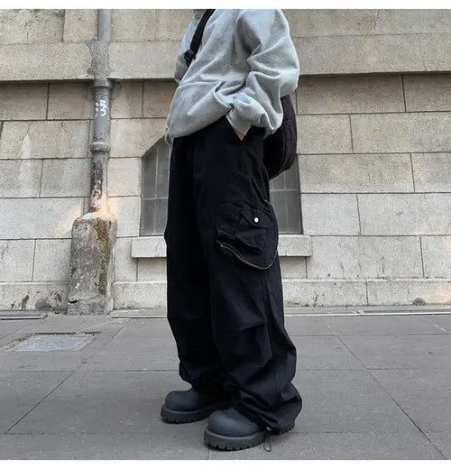 VIBE Urban Style Baggy Cargo Pants Size US 32 / EU 48 - 6 Thumbnail