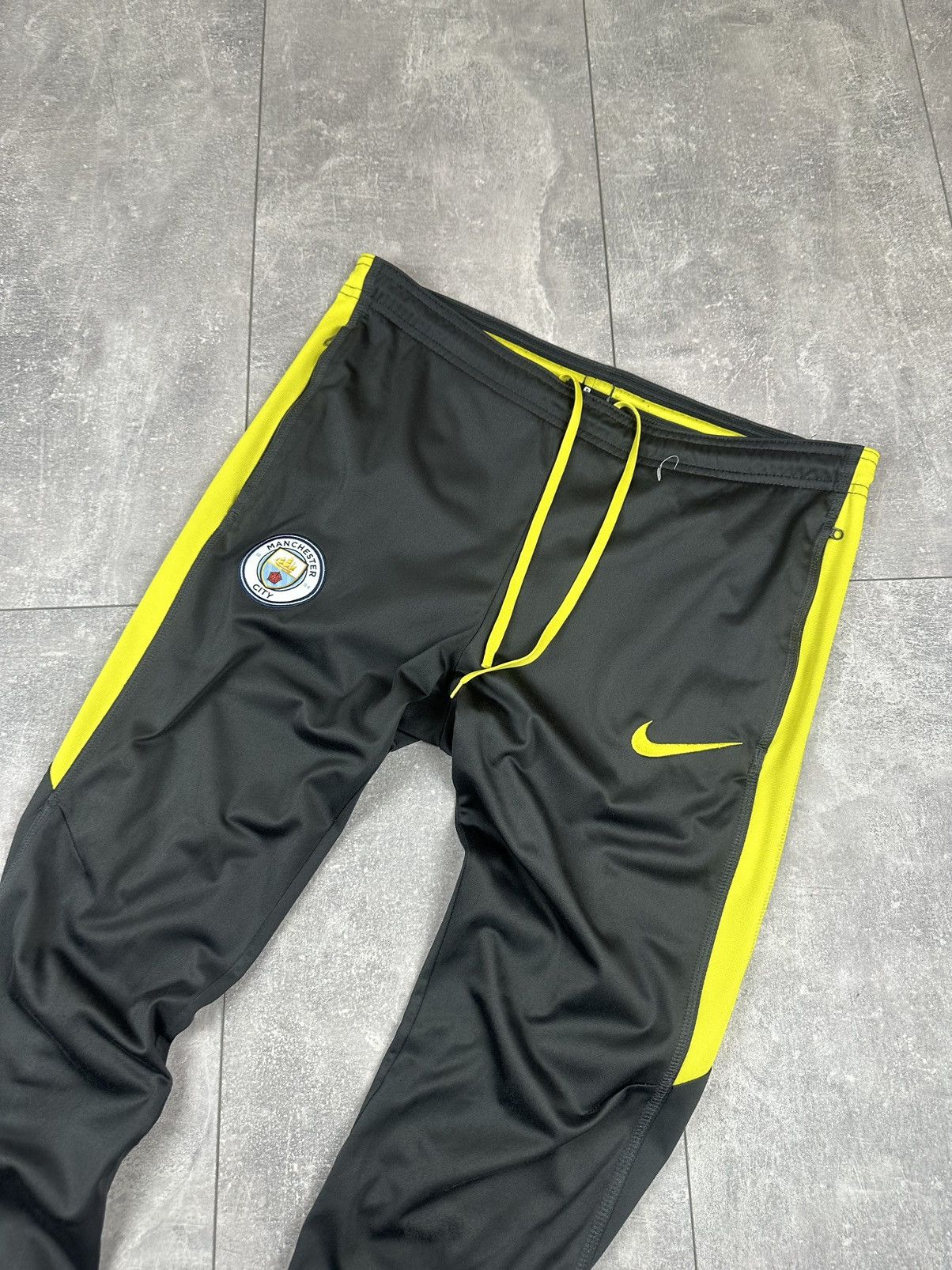 Nike Nike Manchester City Tracksuit Bottom Mens Pants Size US 32 / EU 48 - 3 Thumbnail