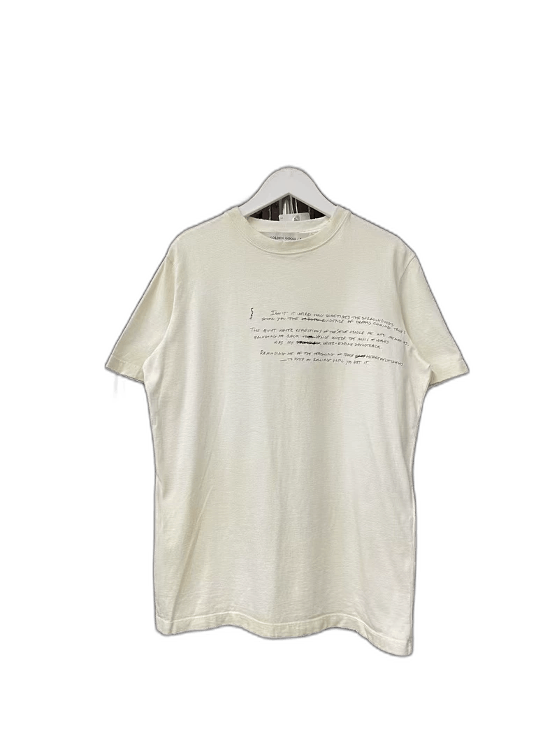 Golden Goose Golden Goose Short Sleeve T-Shirt Size US S / EU 44-46 / 1 - 1 Thumbnail