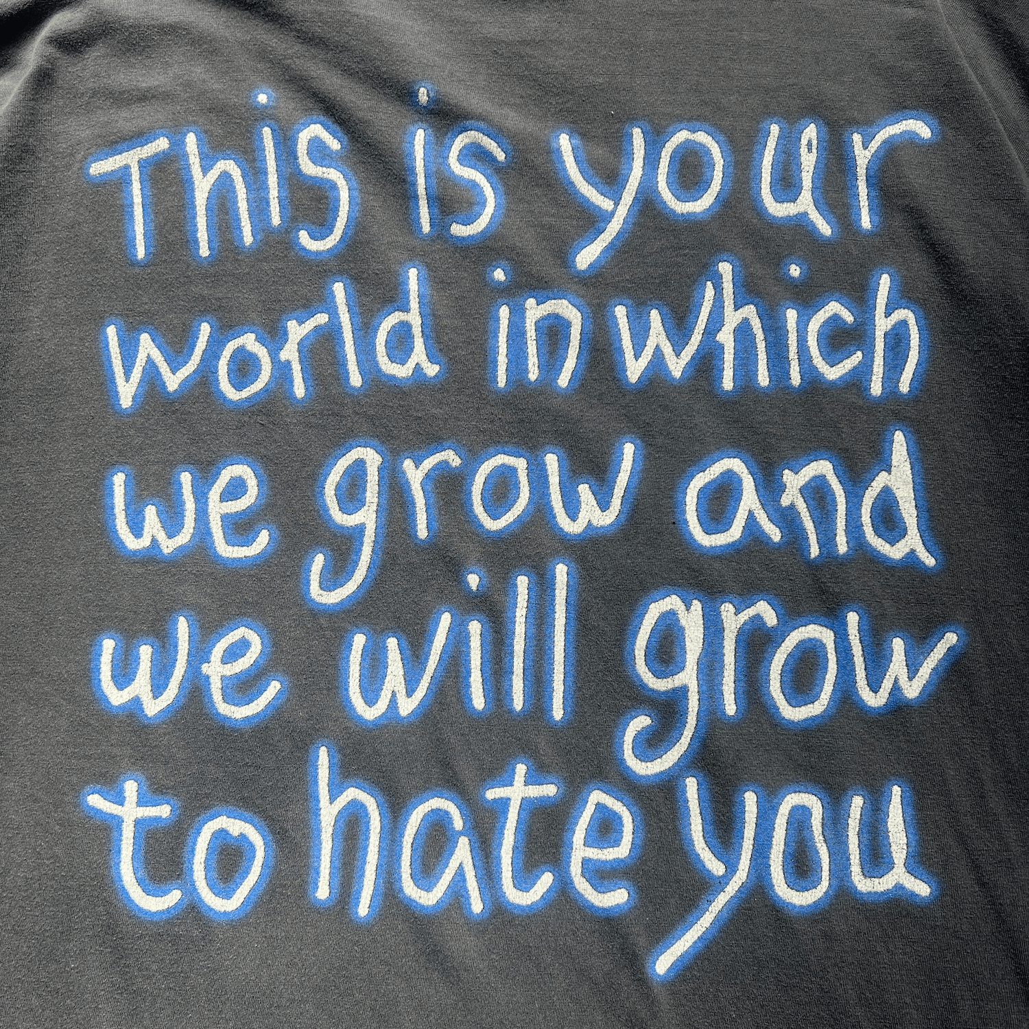Vintage Marilyn Manson 1994 This is Your World T-Shirt Size US XL / EU 56 / 4 - 5 Thumbnail