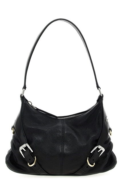 Givenchy GIVENCHY Voyou Small Black Lthr Shoulder Bag New Auth Size ONE SIZE - 1 Thumbnail