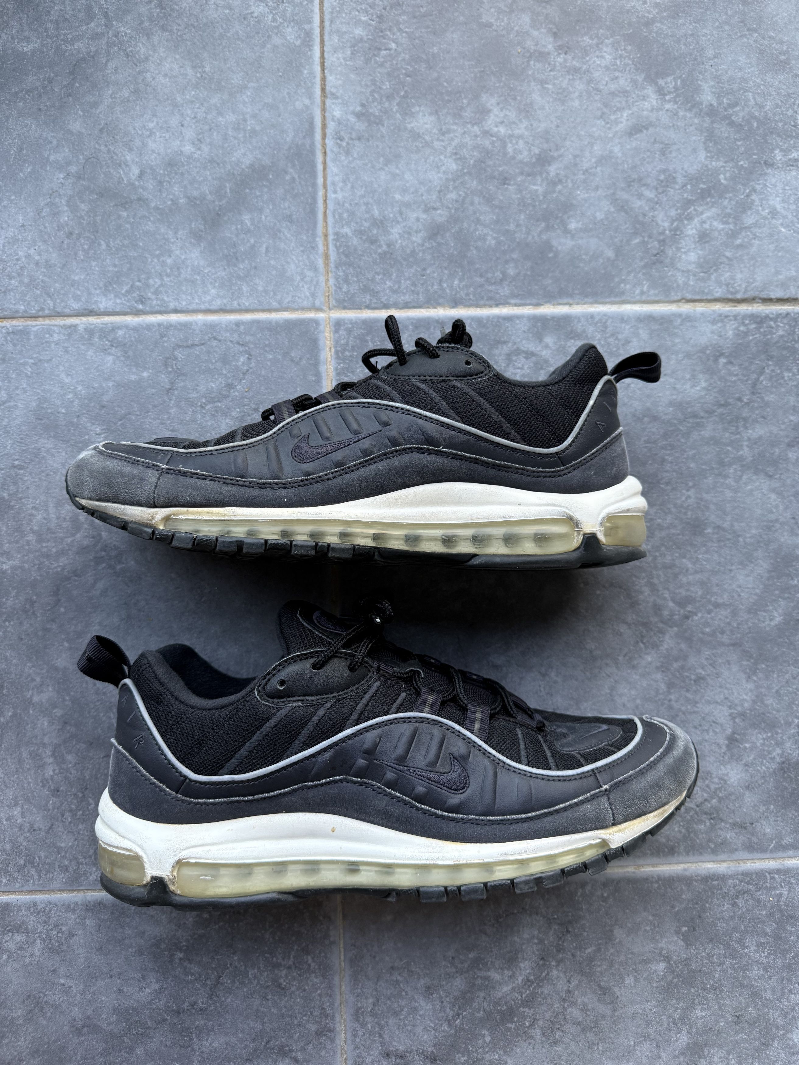 Nike Nike Air Max 98 Oil Grey Size US 10 / EU 43 - 1 Thumbnail