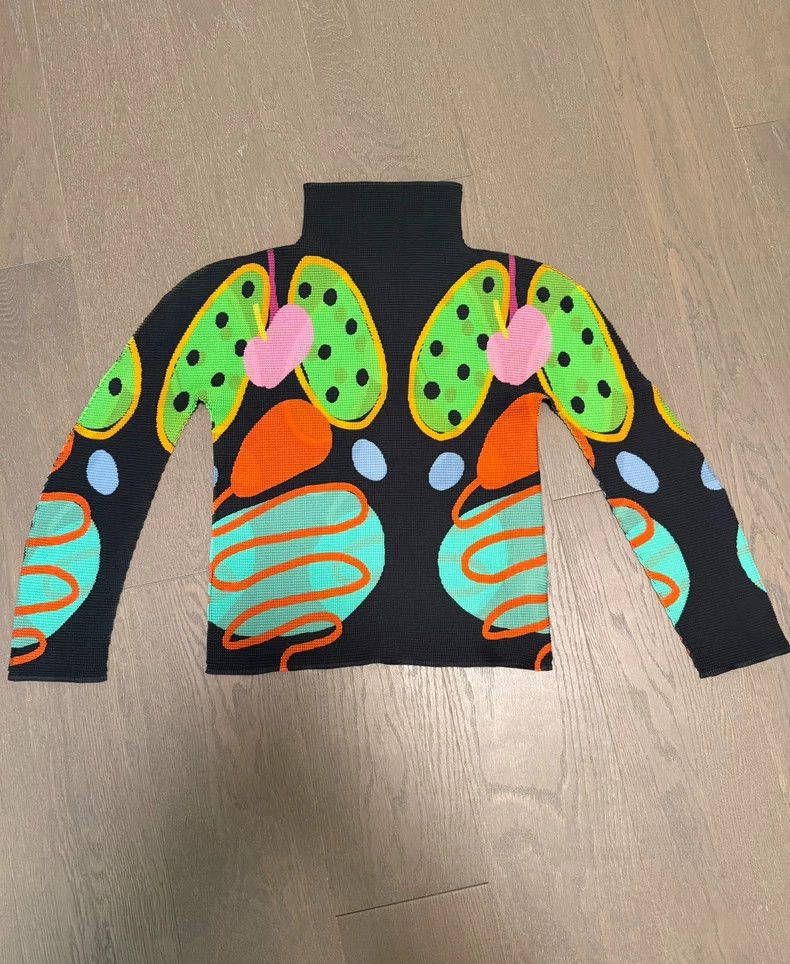Issey Miyake Issey Miyake size:one size Green senior coat Size S / US 4 / IT 40 - 3 Thumbnail