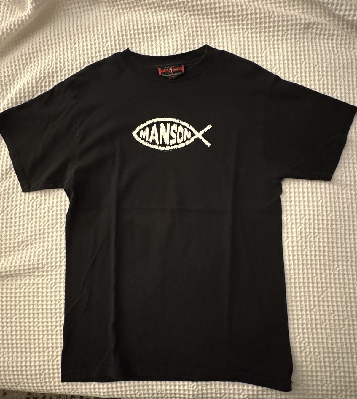 Marilyn Manson Marilyn Manson Jesus fish Size US L / EU 52-54 / 3 - 1 Thumbnail