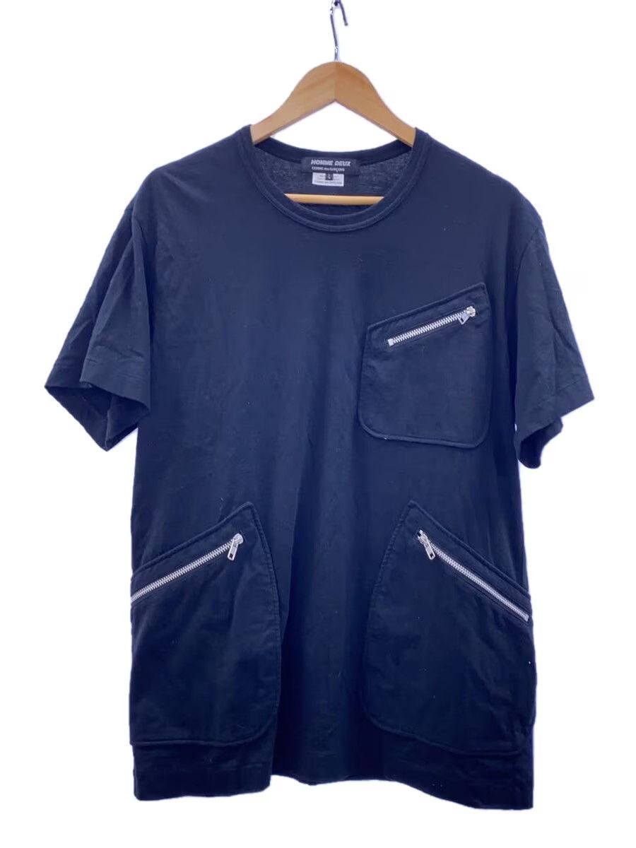 Comme des Garcons × Comme des Garcons Homme Deux Multi Zip Pocket Tee Size US L / EU 52-54 / 3 - 1 Thumbnail