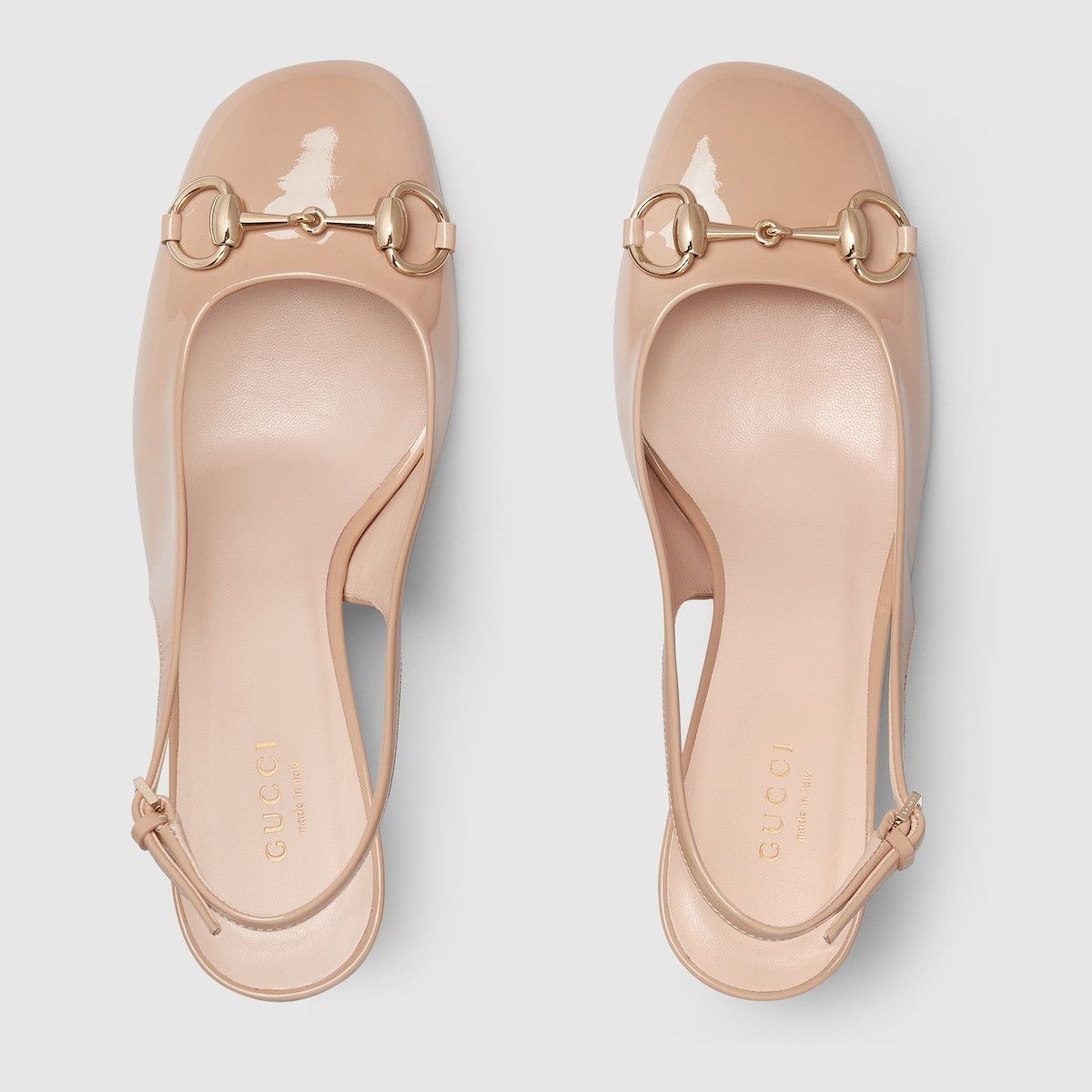 Gucci oc11z1025 Horsebit Slingback in Rose Beige Size US 6.5 / IT 36.5 - 3 Thumbnail