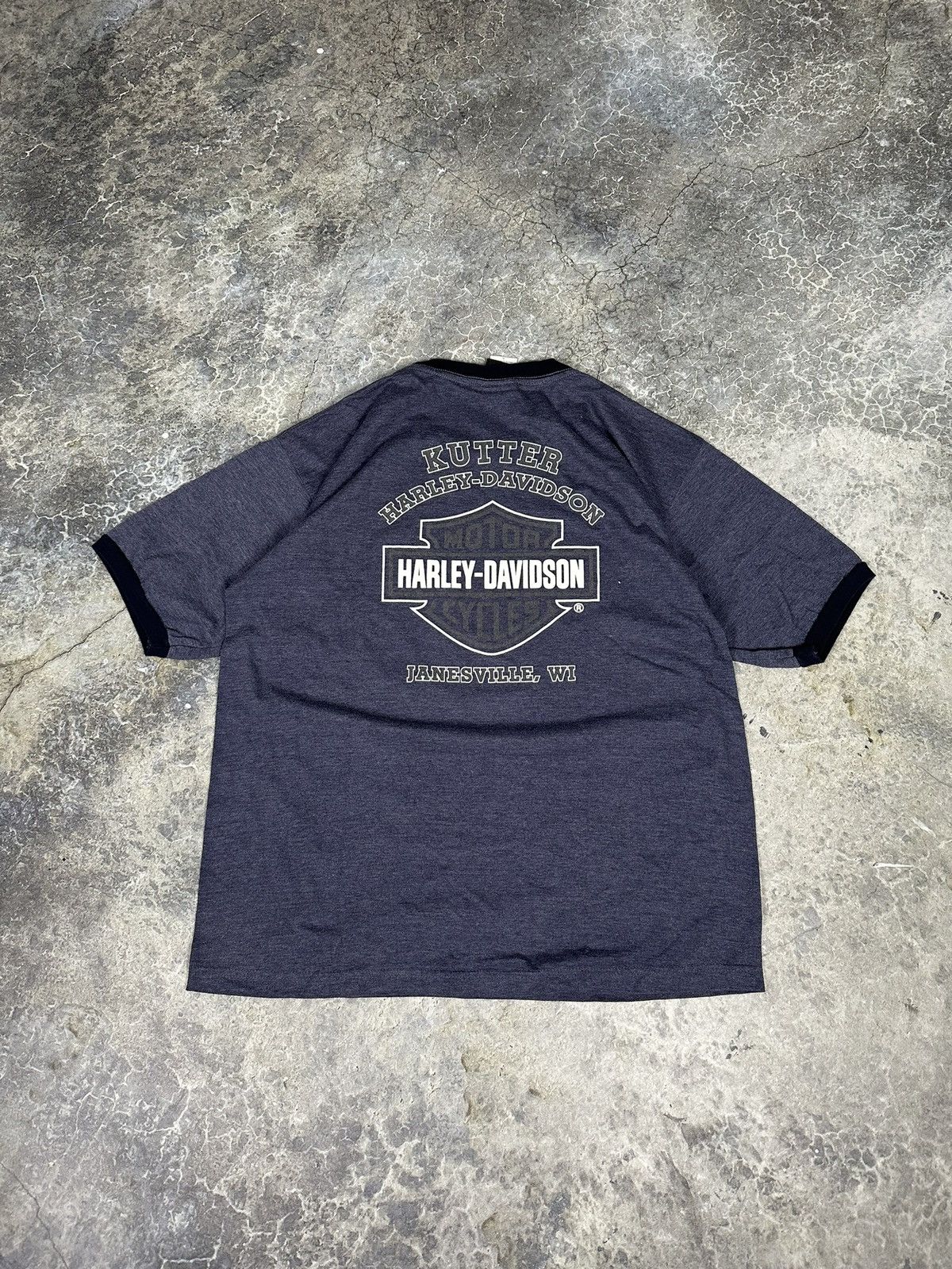 Harley Davidson × Vintage Vintage Harley Ringer Tee Size US L / EU 52-54 / 3 - 3 Thumbnail